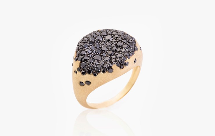 BABY MALAK ORIGINAL CAVIAR ROUND RING